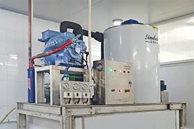 山東日照，日產5噸片冰機，用于海鮮水產加工